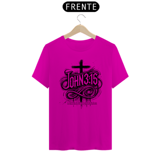 Nome do produto Camiseta Cristã John 3:16 | Unissex Quality