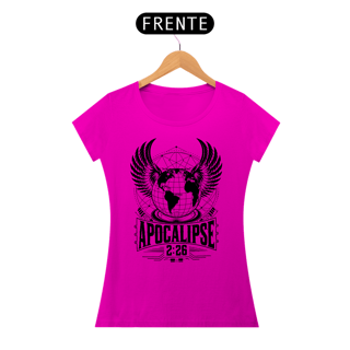 Nome do produto Camiseta Cristã Apocalipse 2:26 | Baby Long Quality