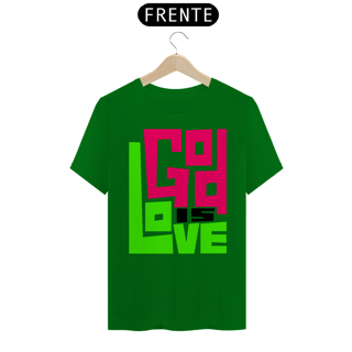 Nome do produto Camiseta Cristã God is love | Unissex Quality