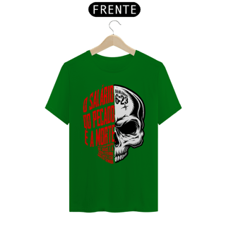 Nome do produto Camiseta Cristã Romanos 6:23 | Unissex Quality