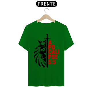 Nome do produto Camiseta Cristã Apocalipse 5:5 | Unissex Quality