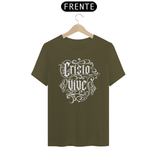 Nome do produto Camiseta Cristã Cristo Vive | Unissex Prime