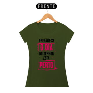 Nome do produto Camiseta Cristã Prepare-se | Baby Long Quality