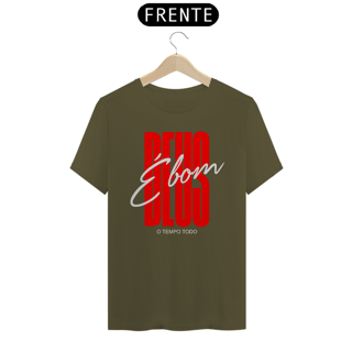 Nome do produto Camiseta Cristã Deus é bom | Unissex Prime