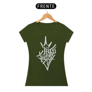 Nome do produto Camiseta Cristã Jesus (Estilo Grafite) | Baby Long Quality