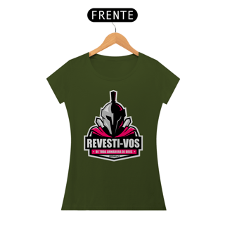 Nome do produto Camiseta Cristã Revesti-Vos | Baby Long Quality