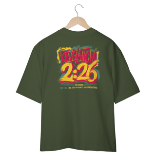 Nome do produto Camiseta Oversized (Costa) - Revelation 2:26