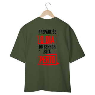 Nome do produto Camiseta Oversized (Costa) - Prepare-se