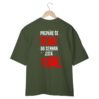 Nome do produto Camiseta Oversized (Costa) - Prepare-se