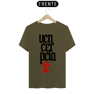 Nome do produto Camiseta Cristã Vencer pela Fé | Unissex Prime