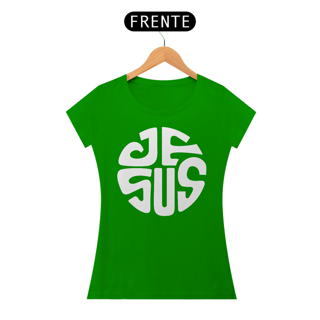 Nome do produto Camiseta Cristã Jesus | Baby Long Quality