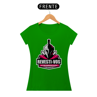 Nome do produto Camiseta Cristã Revesti-Vos | Baby Long Quality
