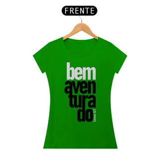 Nome do produto Camiseta Cristã Bem Aventurado | Baby Long Quality