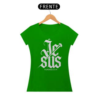 Nome do produto Camiseta Cristã Filipenses 2:5-11 | Baby Long Quality