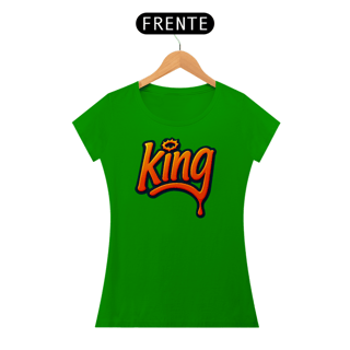Nome do produto Camiseta Cristã King | Baby Long Quality