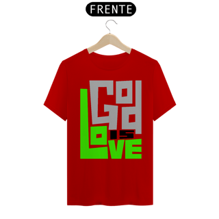 Nome do produto Camiseta Cristã God is love | Unissex Quality