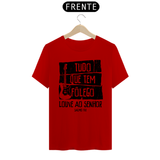 Nome do produto Camiseta Cristã Salmo 150 | Unissex Quality