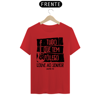 Nome do produto Camiseta Cristã Salmo 150 | Unissex Prime