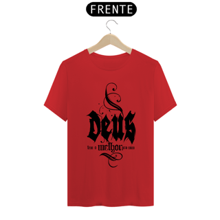 Nome do produto Camiseta Cristã Deus tem o melhor pra mim | Unissex Prime