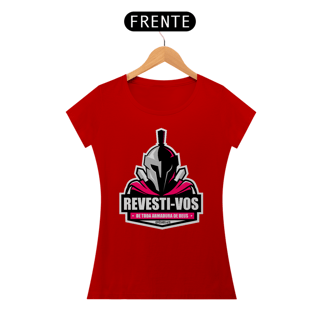 Nome do produto Camiseta Cristã Revesti-Vos | Baby Long Quality