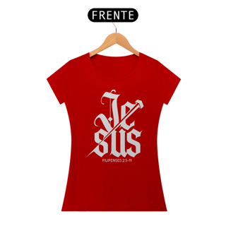 Nome do produto Camiseta Cristã Filipenses 2:5-11 | Baby Long Quality