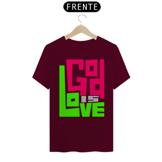 Nome do produto Camiseta Cristã God is love | Unissex Quality