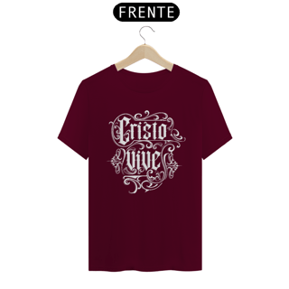 Nome do produto Camiseta Cristã Cristo Vive | Unissex Quality
