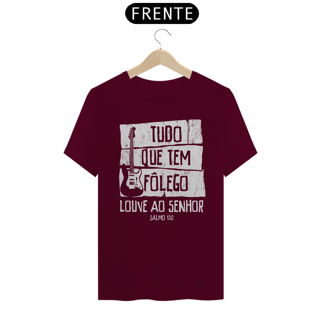 Nome do produto Camiseta Cristã Salmo 150 | Unissex Quality
