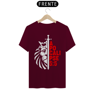 Nome do produto Camiseta Cristã Apocalipse 5:5 | Unissex Quality