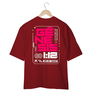 Nome do produto Camiseta Oversized (Costa) - Gênesis 1:12