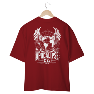 Nome do produto Camiseta Oversized (Costa) - Apocalipse 2:26