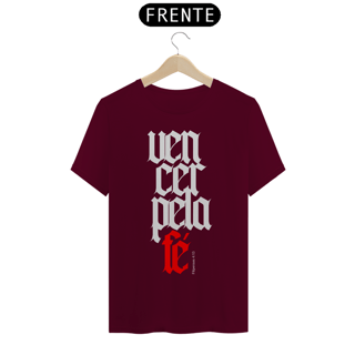 Nome do produto Camiseta Cristã Vencer pela Fé | Unissex Quality