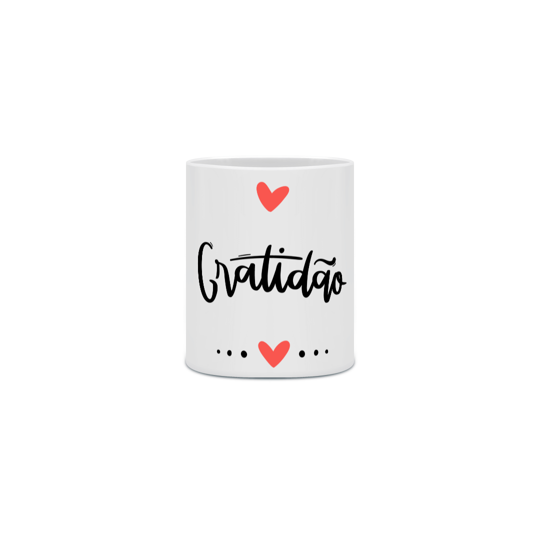 Nome do produto: Caneca Gratidão
