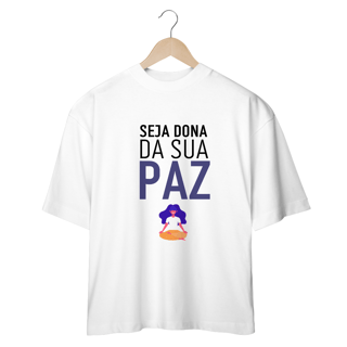 Nome do produto Camiseta Oversized Dona