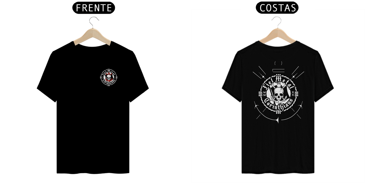 Nome do produto: Camiseta Fiel Metal MMXX