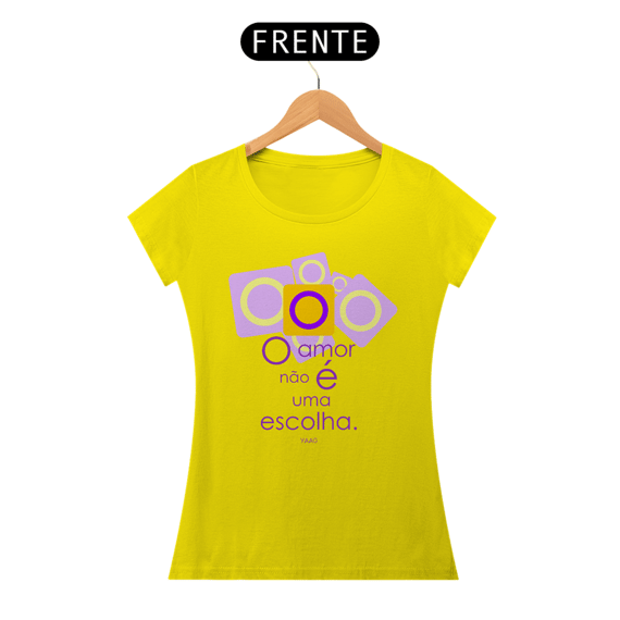 Camiseta Baby Long O Amor