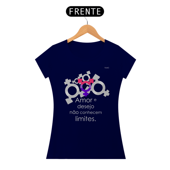 Camiseta Baby Long Desejo