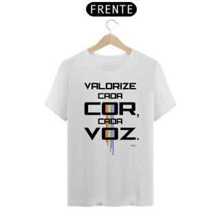 Nome do produto Camiseta Valorize