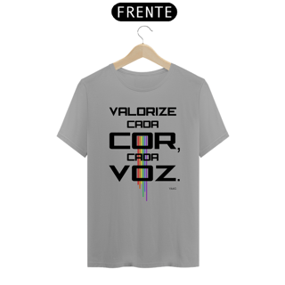 Nome do produto Camiseta Valorize