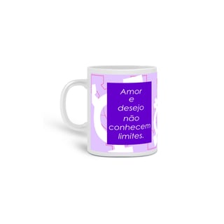 Nome do produto Caneca Amor e desejo