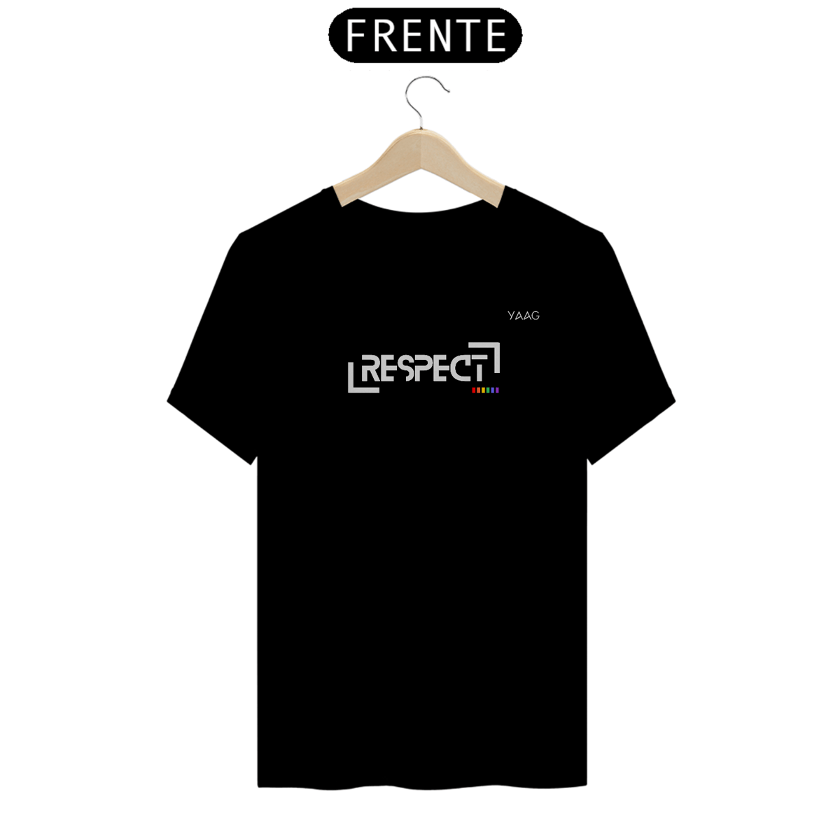 Nome do produto: Camiseta Respect