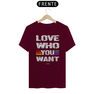 Nome do produto Camiseta Love Who