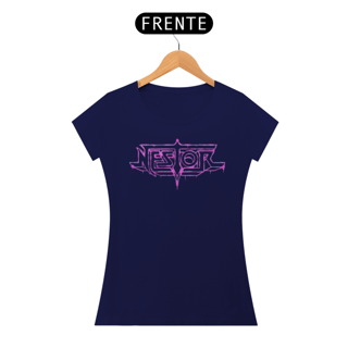 Nome do produto NESTOR - BABY LOOK LOGO ROSA