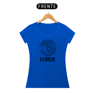 Nome do produto LORDE - BABY LOOK