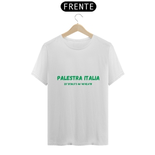 CAMISETA PALESTRA ITALIA BRANCA - COORDENADAS