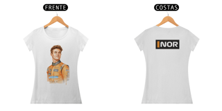 Nome do produto LANDO NORRIS - BABY LOOK