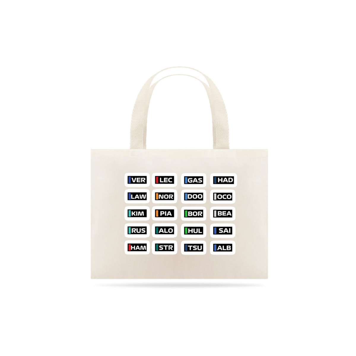 Nome do produto: F1 GRID 2025 - ECOBAG 