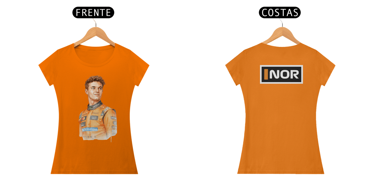 Nome do produto: LANDO NORRIS - BABY LOOK