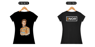 Nome do produto LANDO NORRIS - BABY LOOK