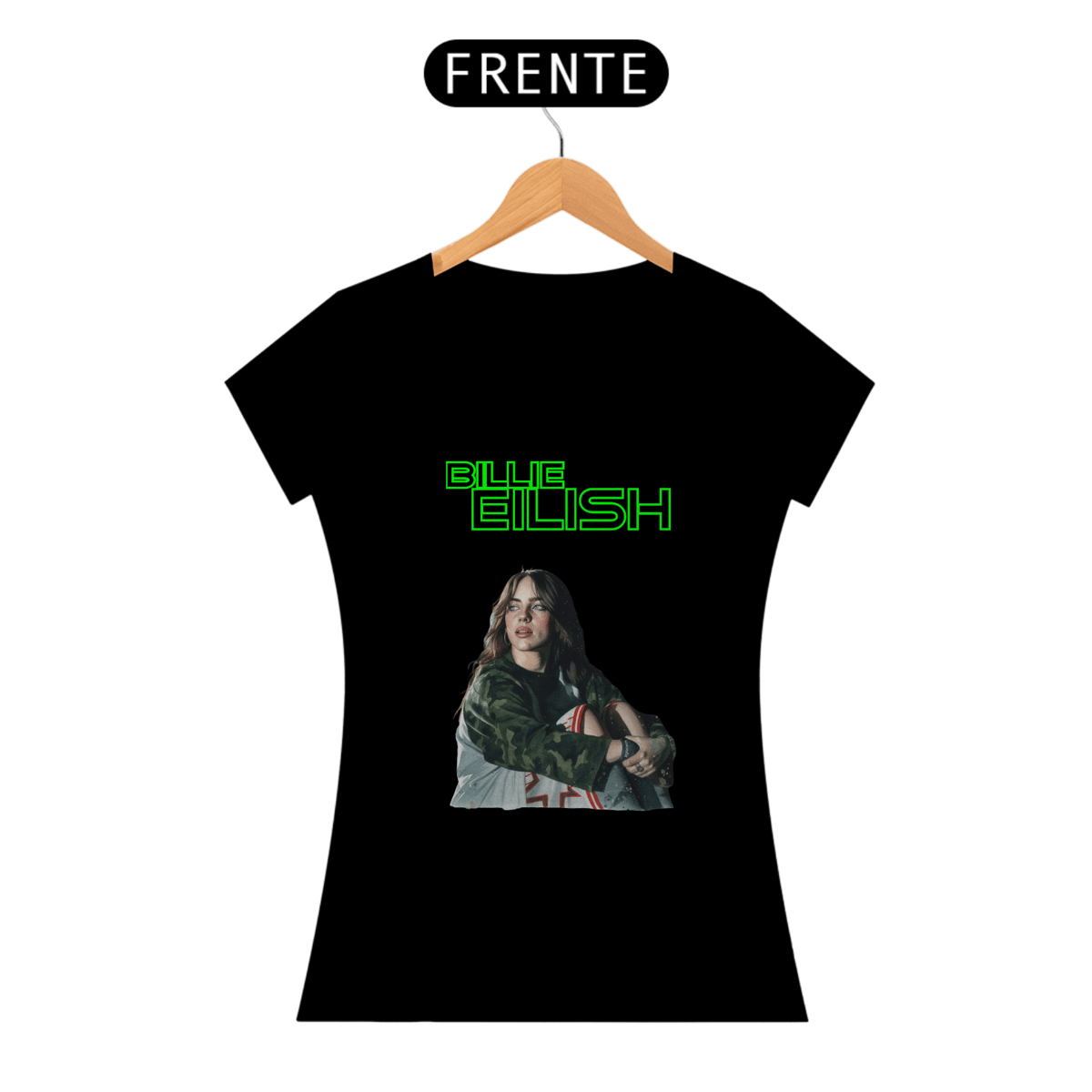 Nome do produto: BILLIE EILISH - BABY LOOK